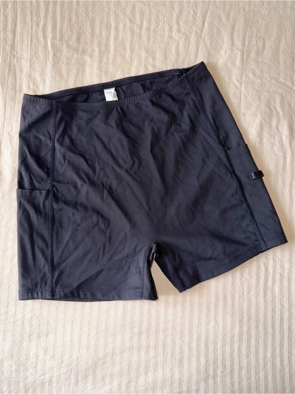 Black Athletic Shorts - Picture 2 of 9